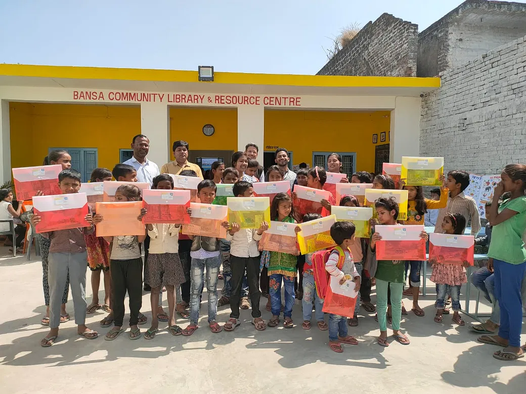 Support Bansa Community Library In Distributing T-shirts To Their Children  | DonateKart